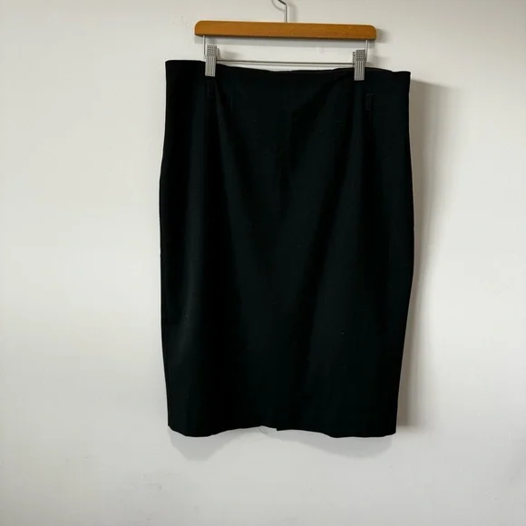 Express black pencil skirt midi - Picture 1 of 5